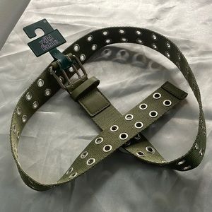 Womens ✨Olive Double Grommet belt ✨